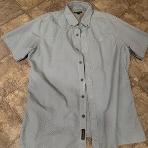 Eddie Bauer Button Down Shirt Size L